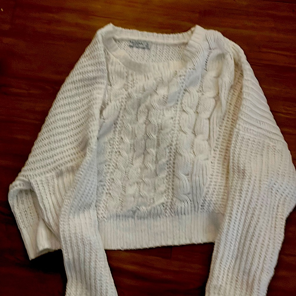 Arizona Jean Co. white sweater XL